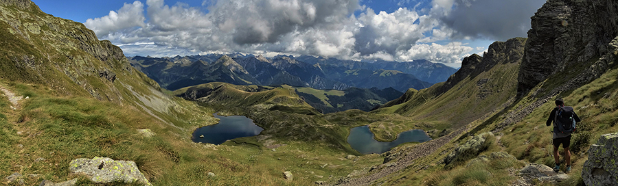 Laghi di Ponteranica dall'alto